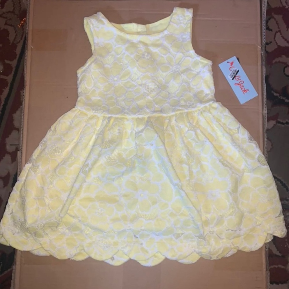 Yellow Lace dress